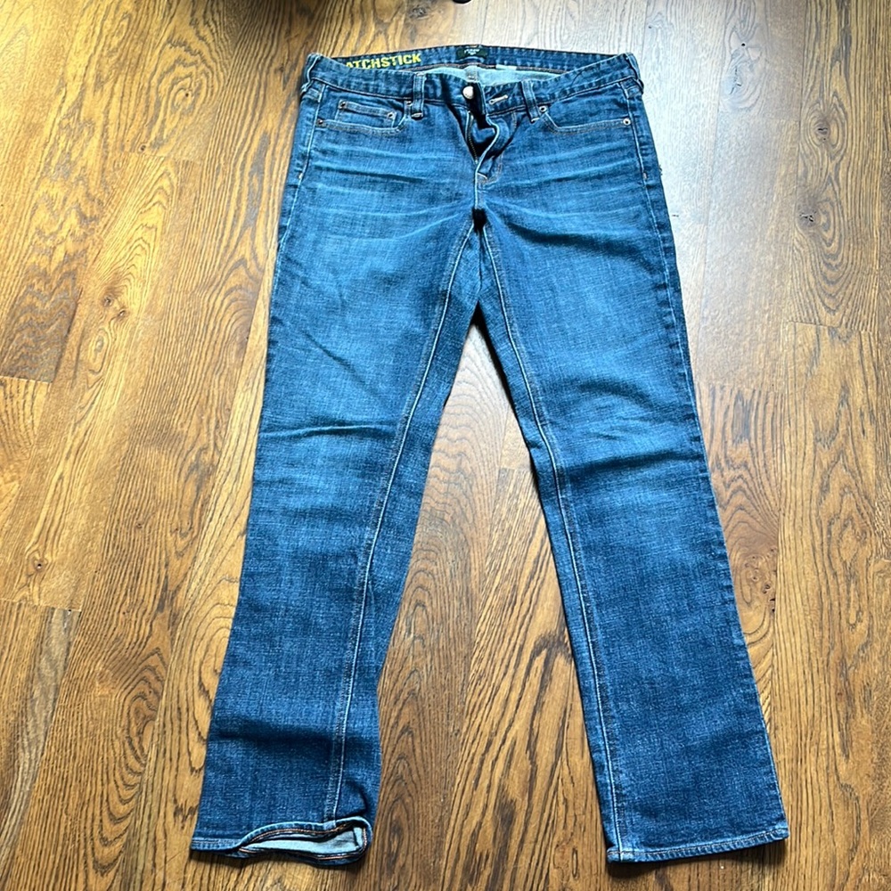 J. Crew matchstick jeans